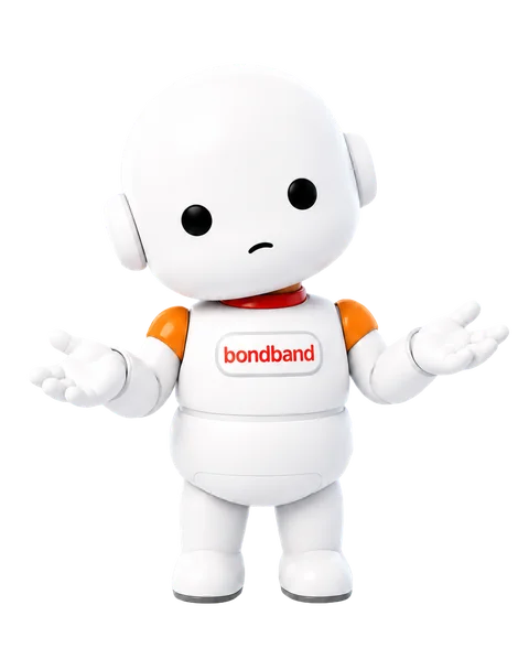 肩をすくめるAIロボット